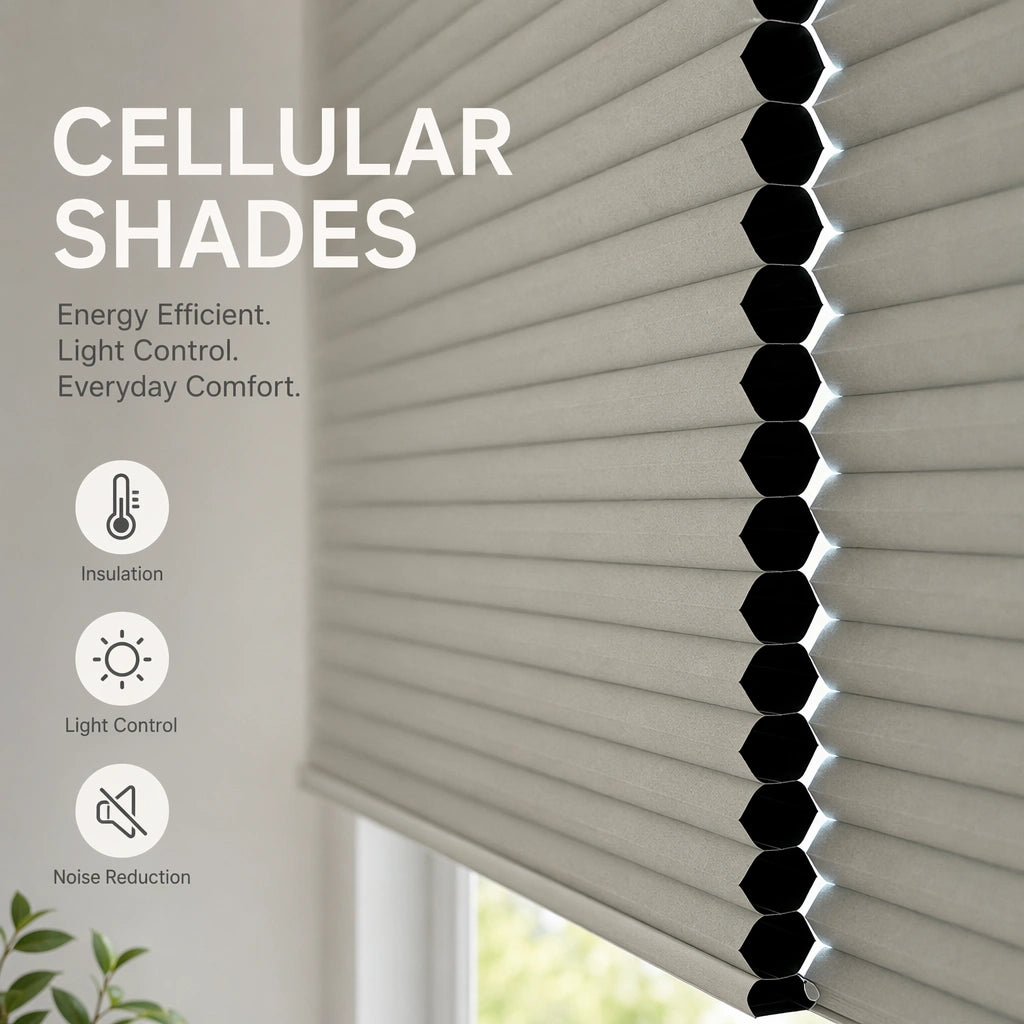 Custom Blackout Cellular Shades – Honeycomb Light Control – product image 9
