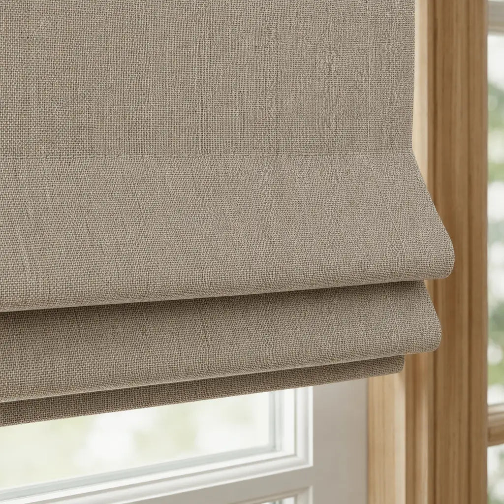 Custom Motorized Blackout Roman Shades – Smart Control – product image 10