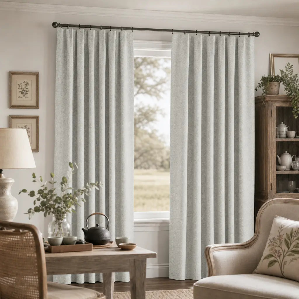 Custom Blackout Curtains – OY6 Linen Blend | Made to Measure – product image 6