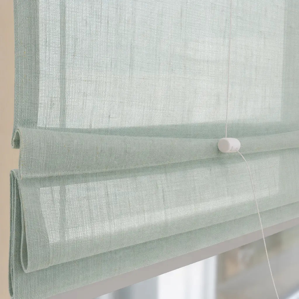 Custom Semi-Blackout Roman Shades – Soft Light & Privacy – product image 8