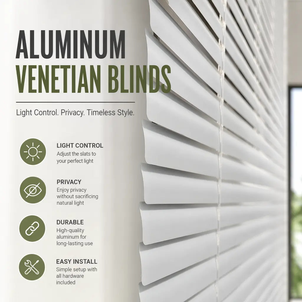 Custom Venetian Blinds – Adjustable Light Control – product image 8