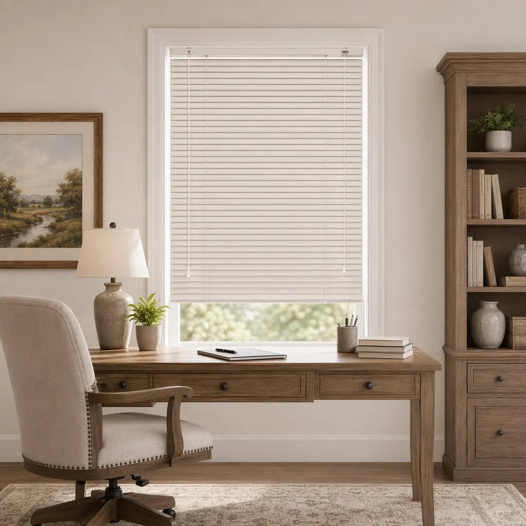 Custom Venetian Blinds – Adjustable Light Control – color OM8-2