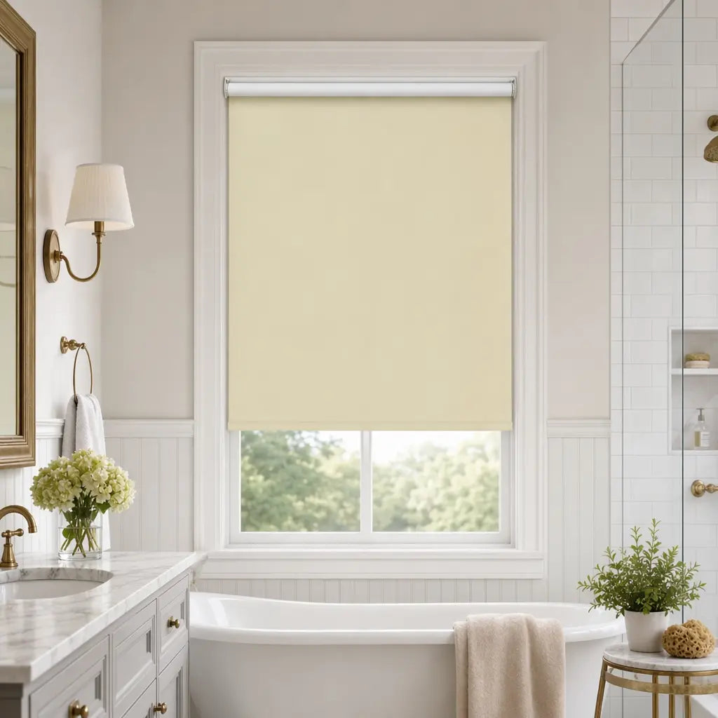 Custom Blackout Roller Shades – Made to Measure – color OM9B-08