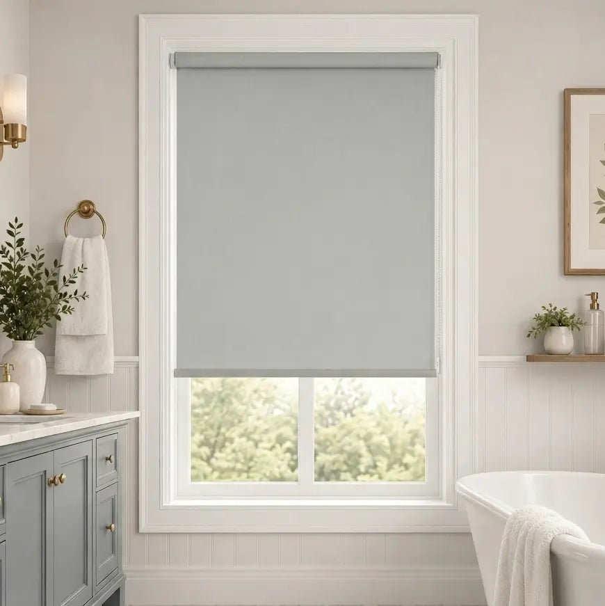Custom Blackout Roller Shades – Made to Measure – color OM9BLACKOUT10