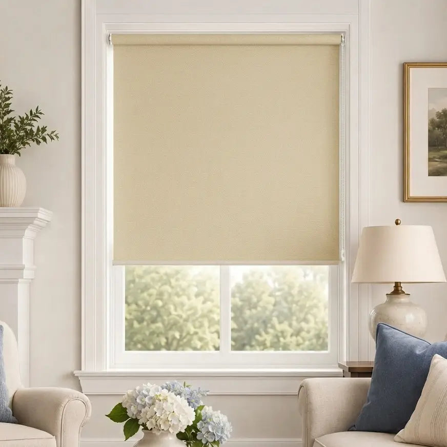 Custom Blackout Roller Shades – Made to Measure – color OM9BLACKOUT6