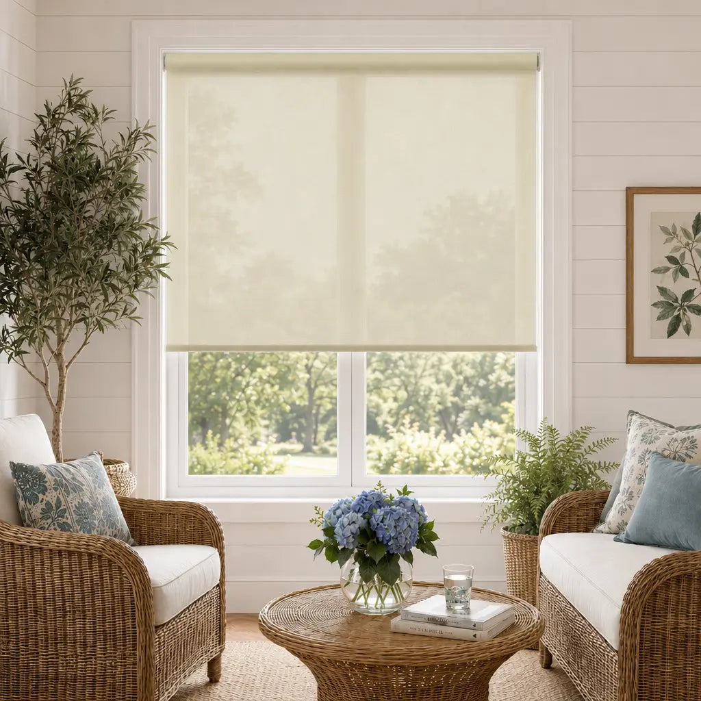 Custom Semi-Blackout Roller Shades – Soft Light & Privacy – color OM9SEMI-BLACKOUT3