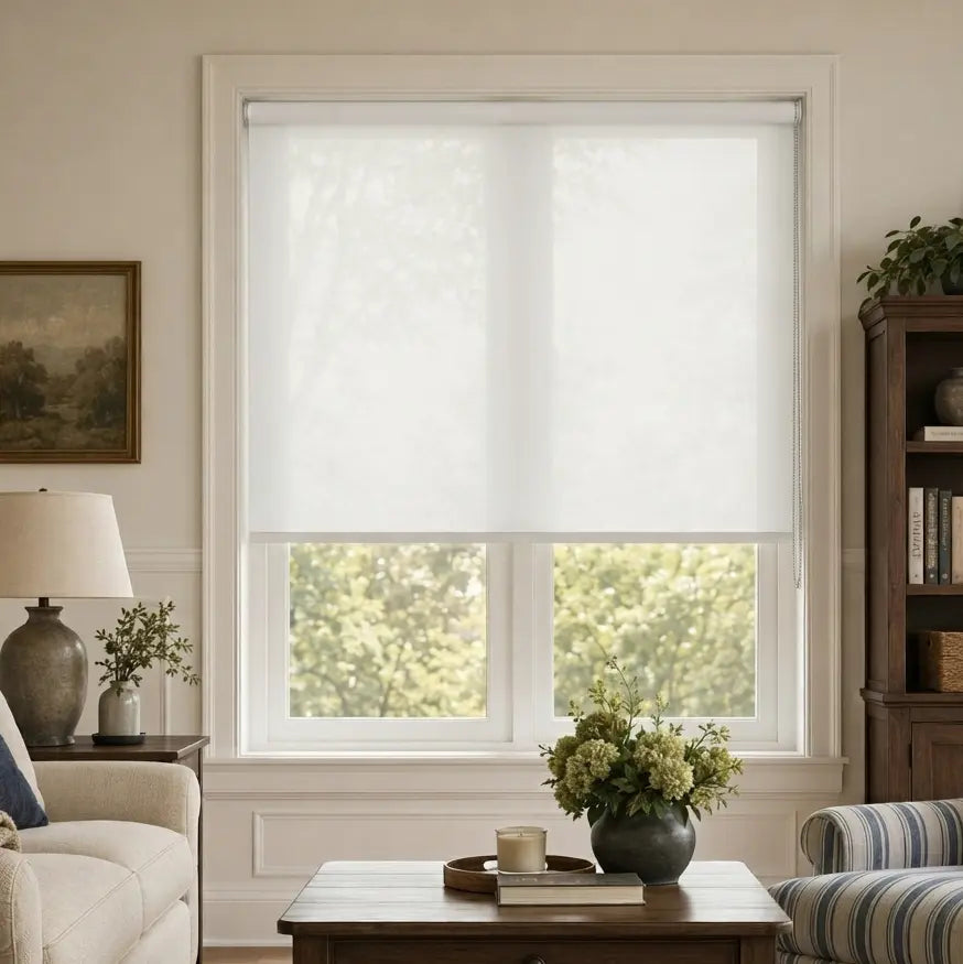 Custom Semi-Blackout Roller Shades – Soft Light & Privacy – color OM9SEMI-BLACKOUT5