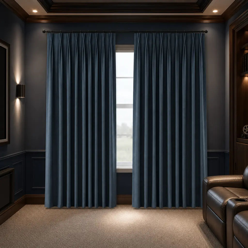 Custom Blackout Curtains – OY6 Linen Blend | Made to Measure – color OY6-B22