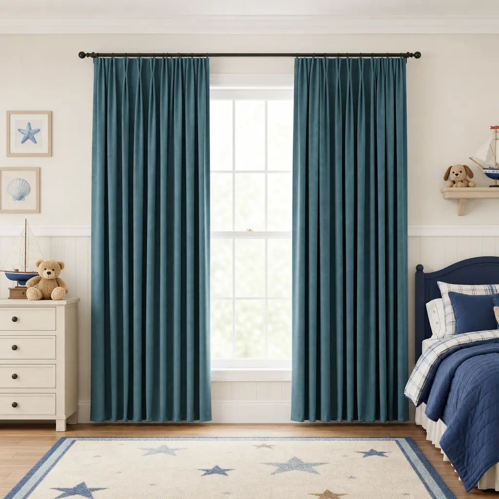 Custom Blackout Curtains – OY6 Linen Blend | Made to Measure – color OY6-B23