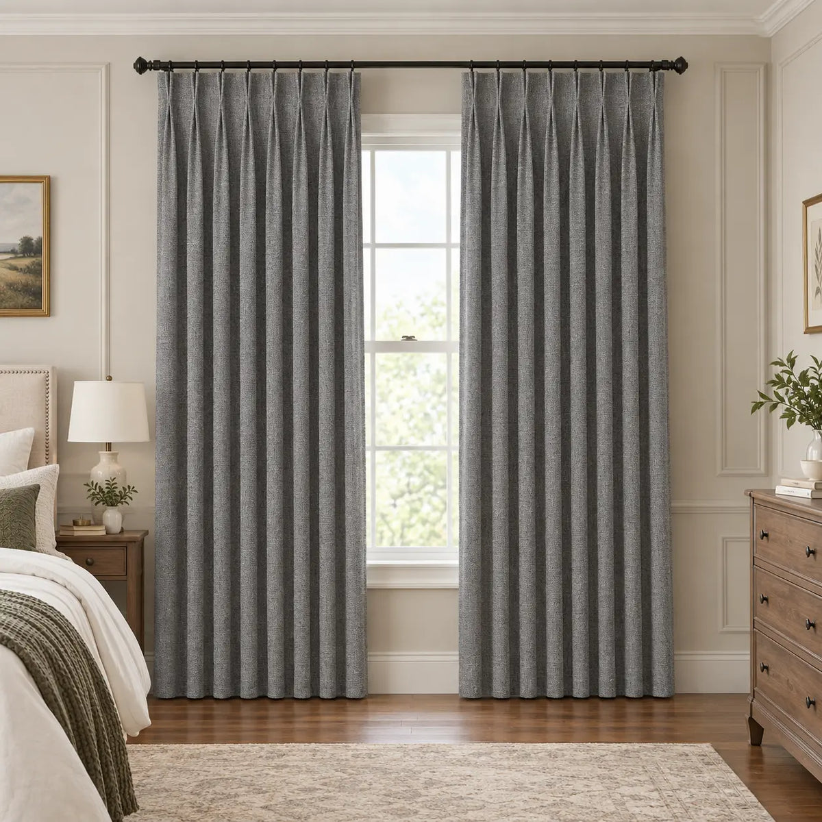 Custom Modern Blackout Drapery – 100% Light Blocking Curtains - product image 13