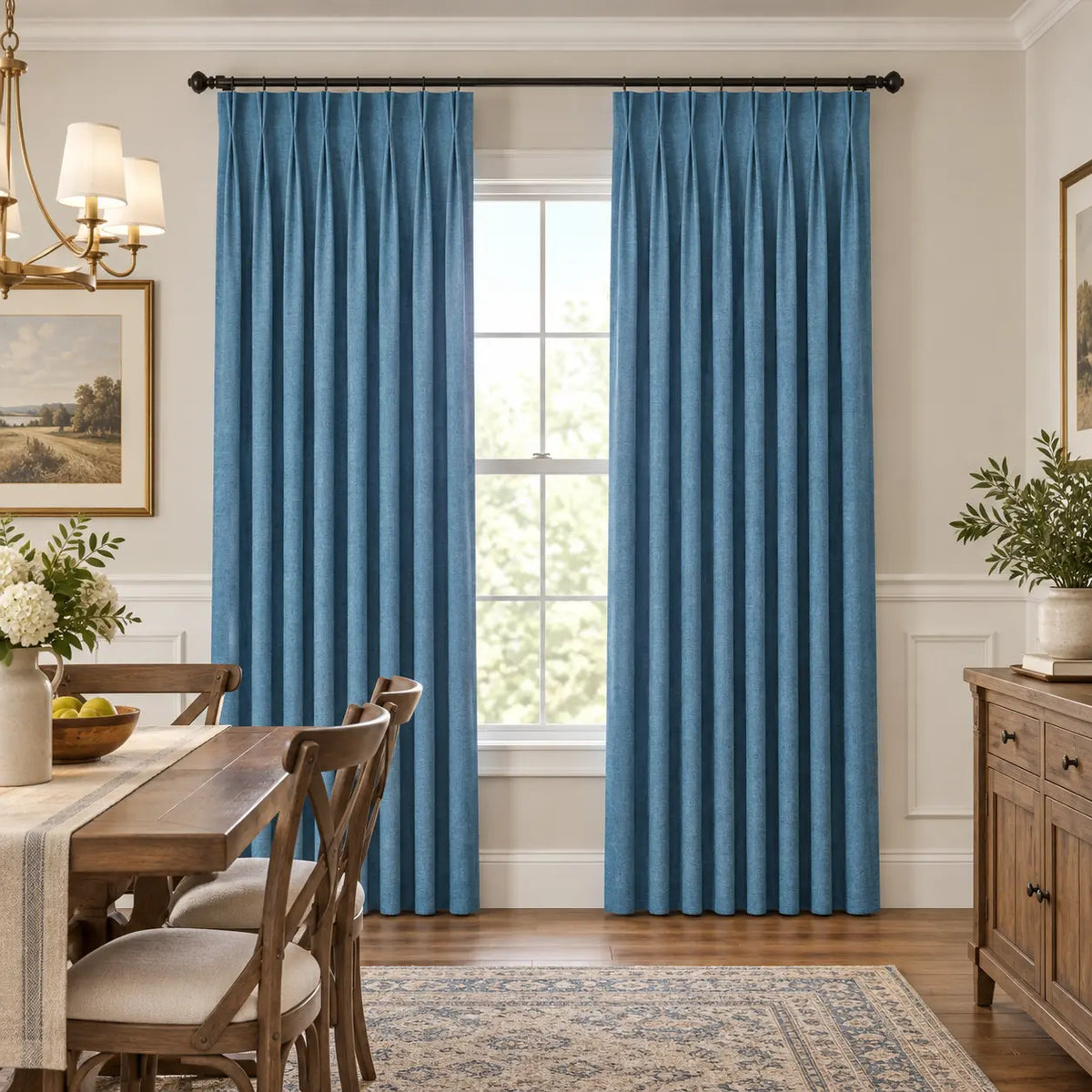 Custom Modern Blackout Drapery – 100% Light Blocking Curtains