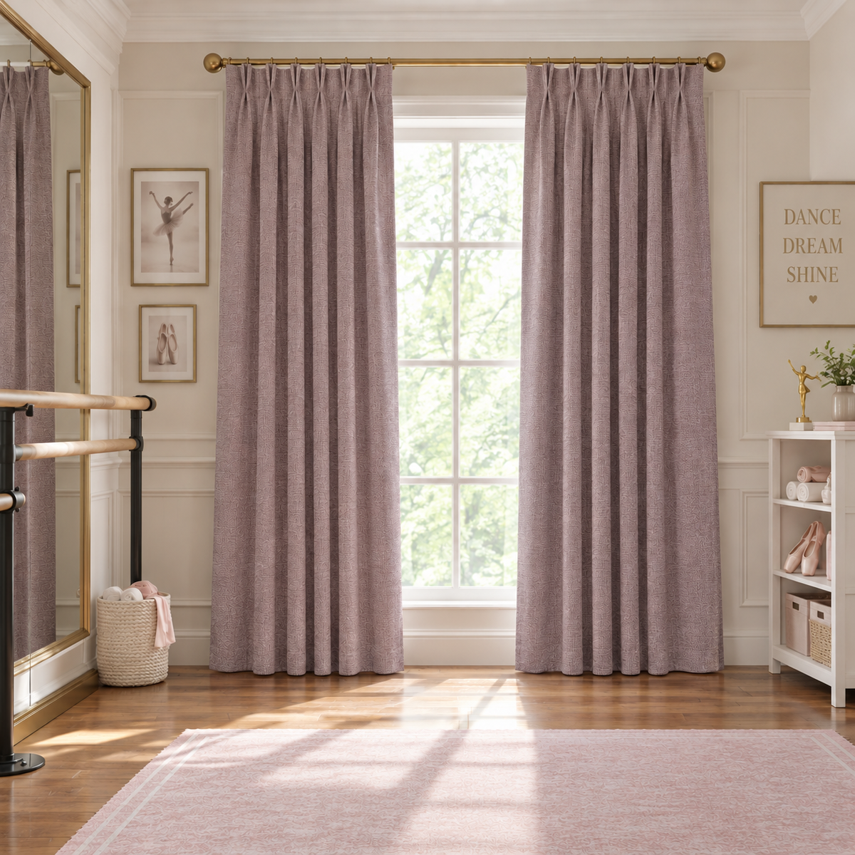 Custom Modern Blackout Drapery – 100% Light Blocking Curtains - product image 4