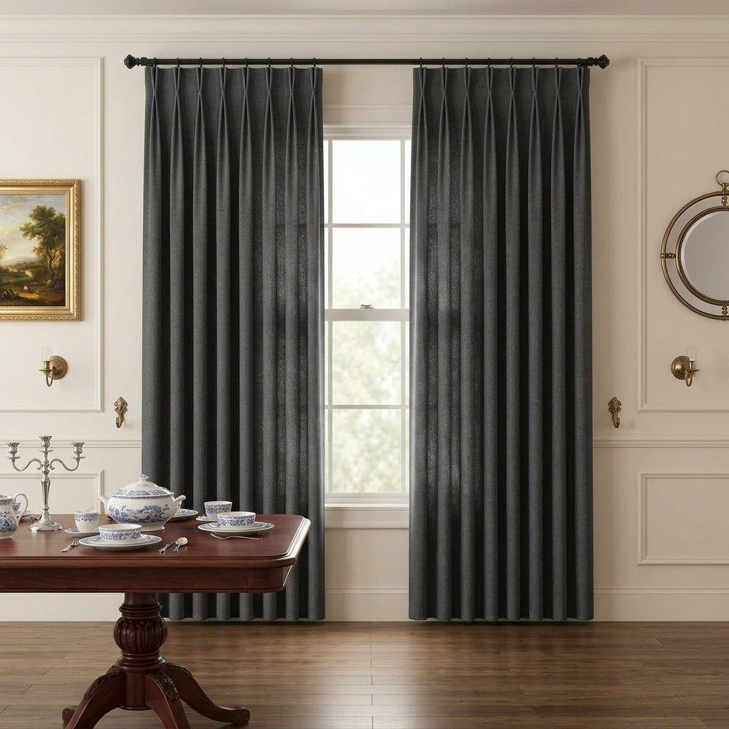 Custom Modern Blackout Drapery – 100% Light Blocking Curtains - product image 10