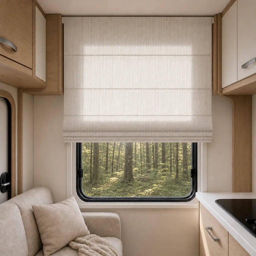 Custom RV Roman Shades – Light Filtering – product image 11