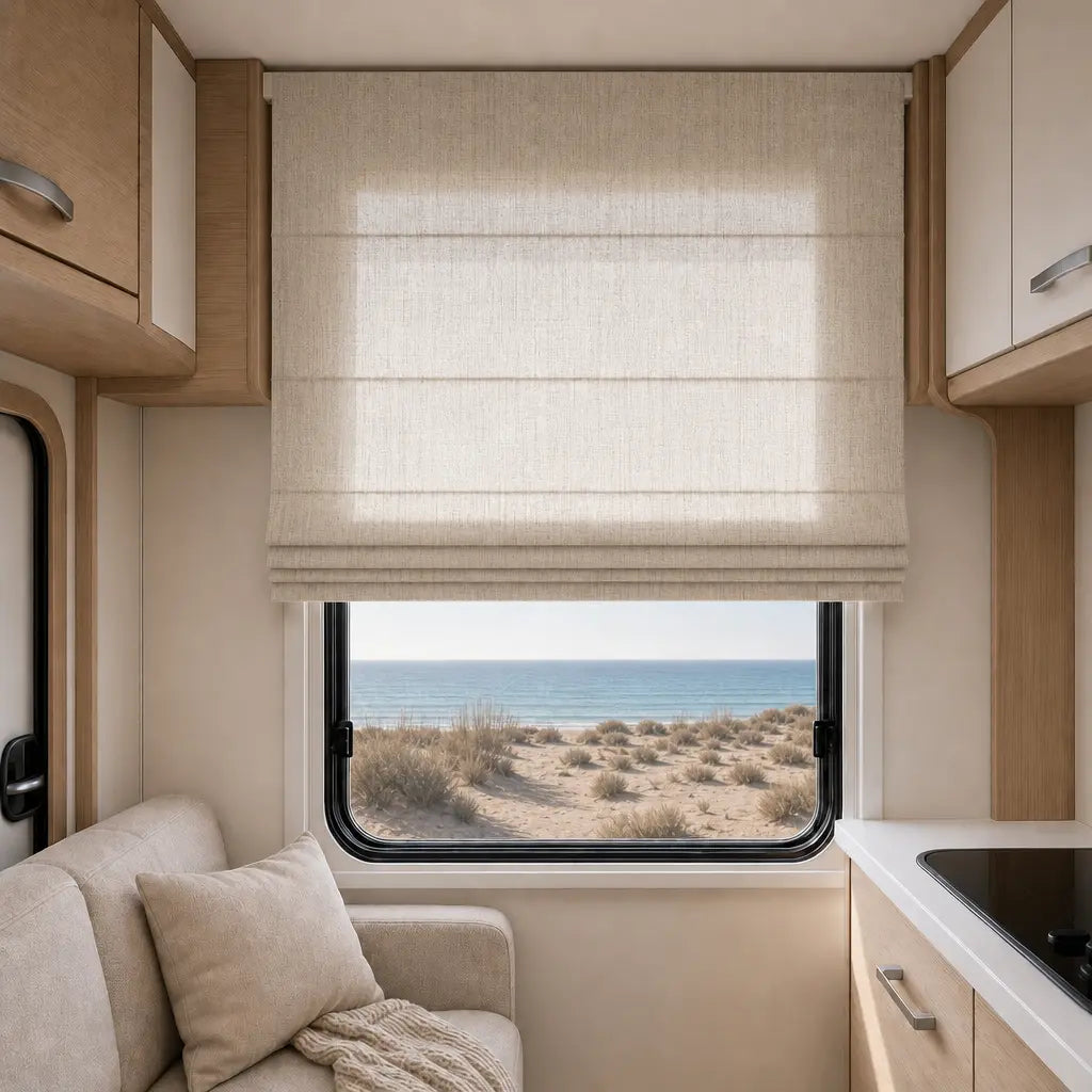 Custom RV Roman Shades – Light Filtering – product image 12