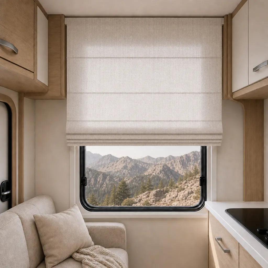 Custom RV Roman Shades – Light Filtering – product image 14