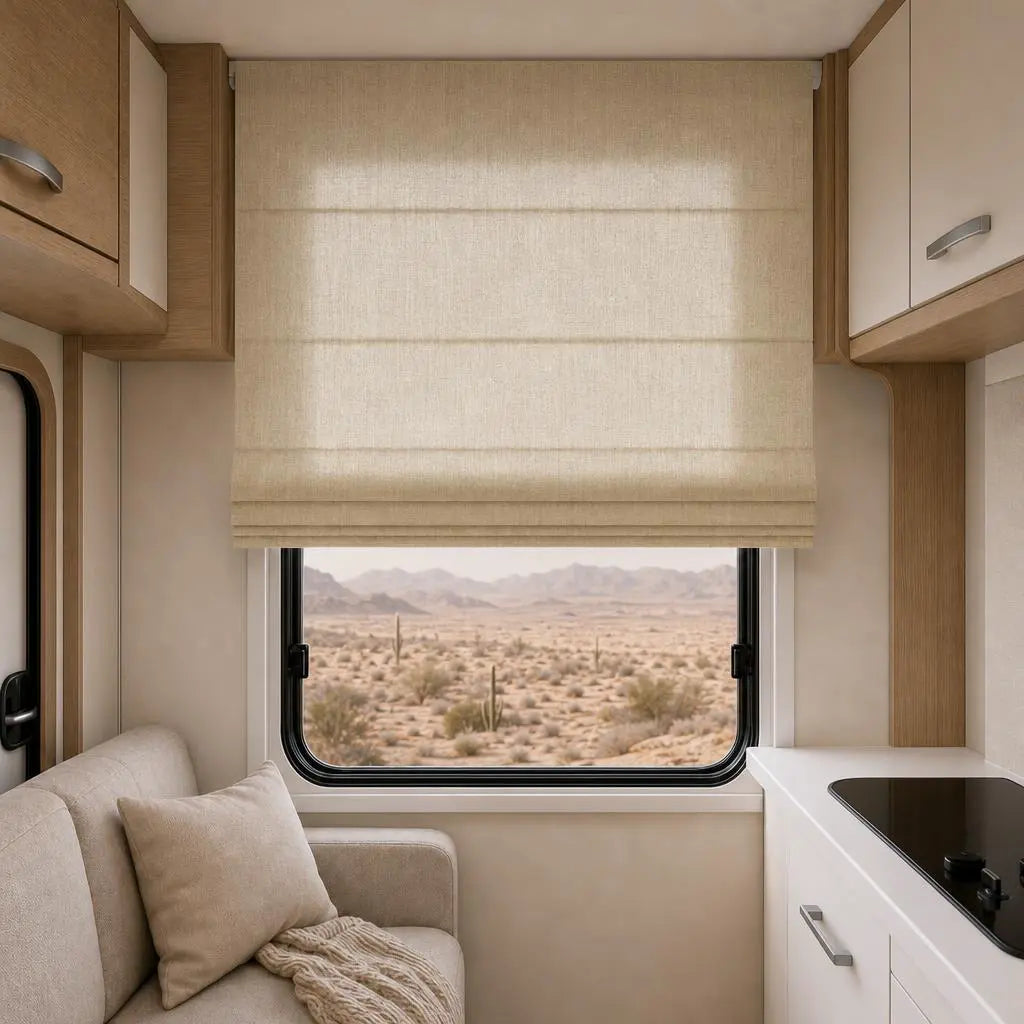Custom RV Roman Shades – Light Filtering – product image 17