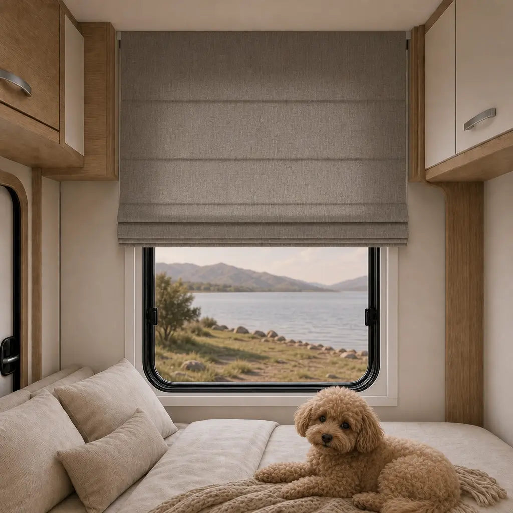 Custom RV Roman Shades – Light Filtering – product image 25