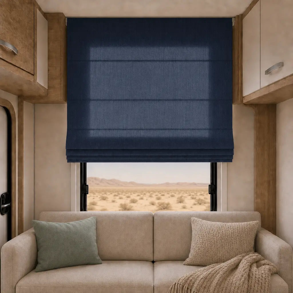 Custom RV Roman Shades – Light Filtering – product image 36