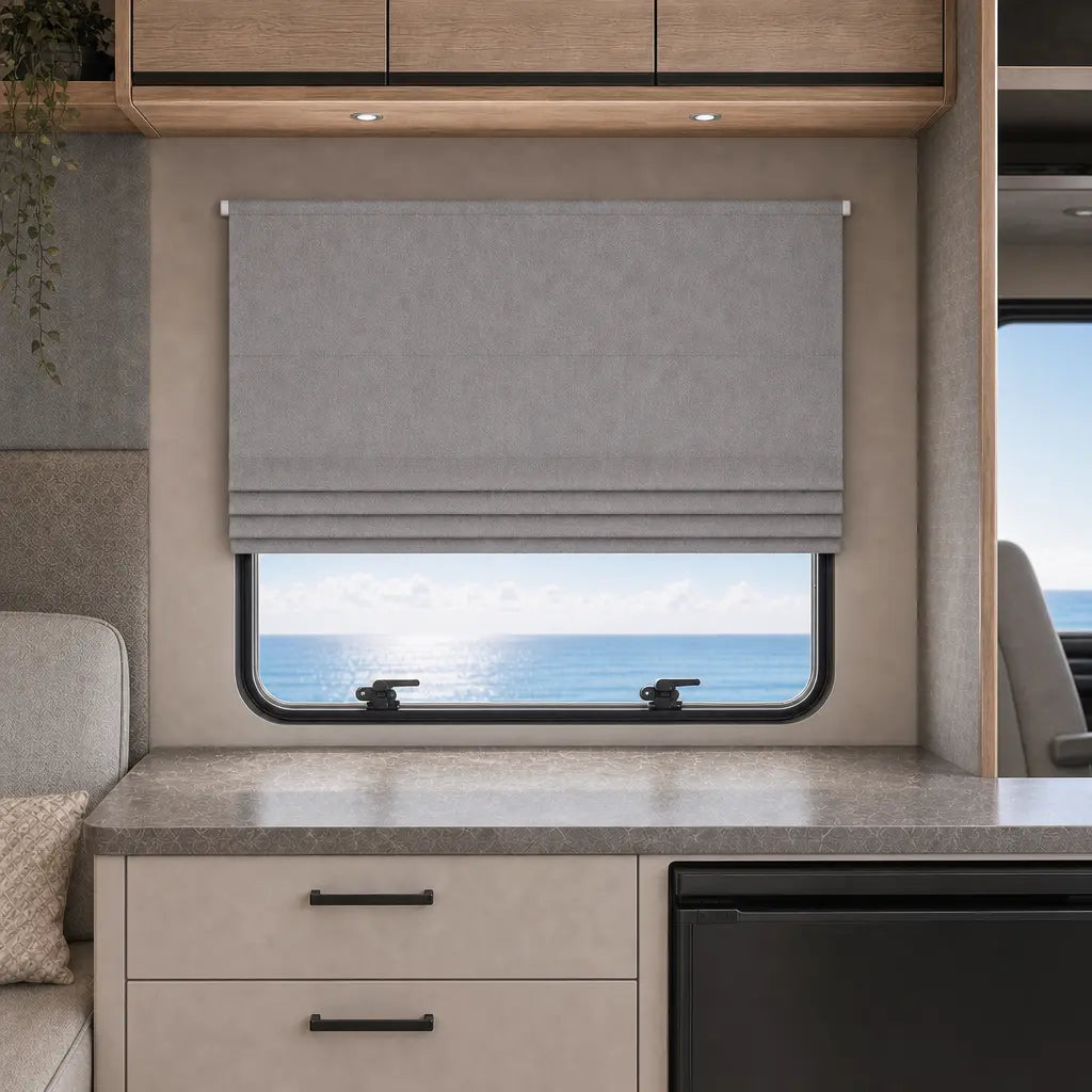 Custom RV Blackout Roman Shades – Made to Measure – product image 13