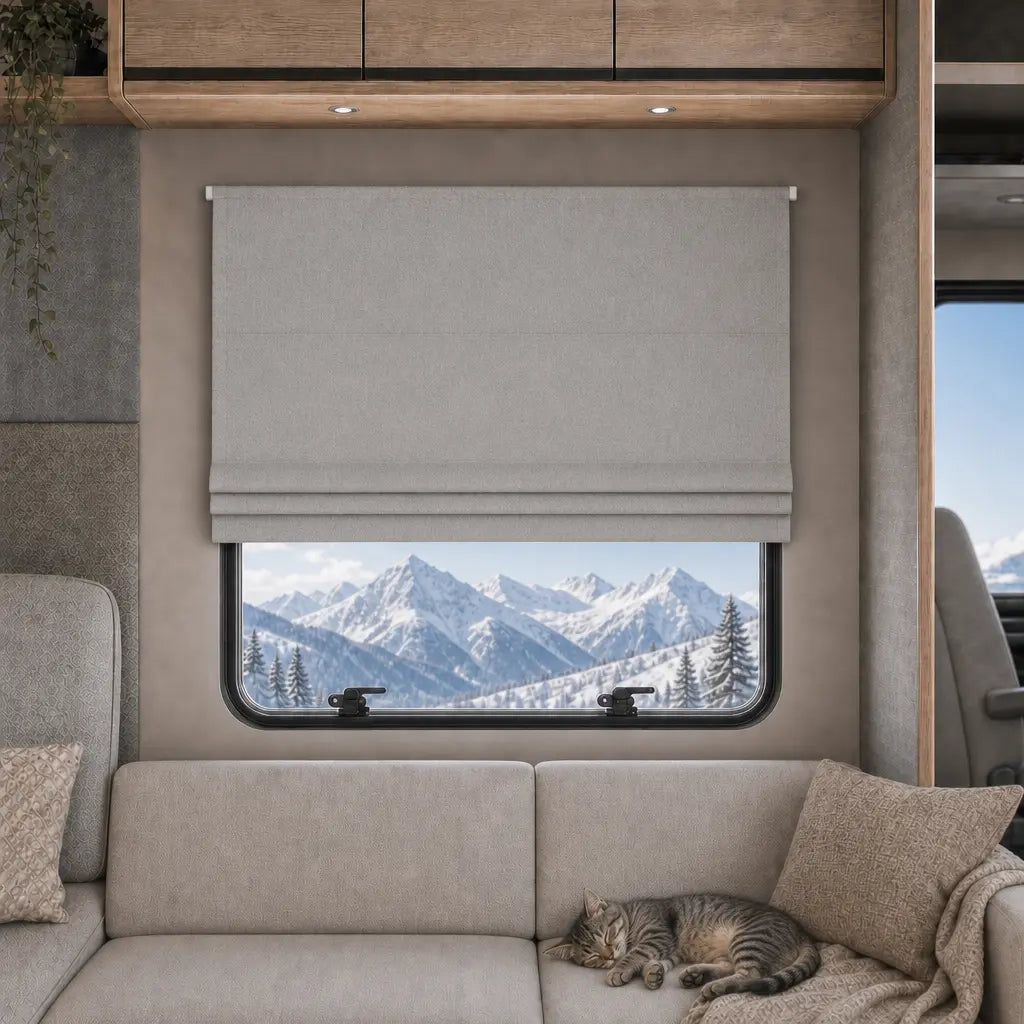 Custom RV Blackout Roman Shades – Made to Measure – product image 17