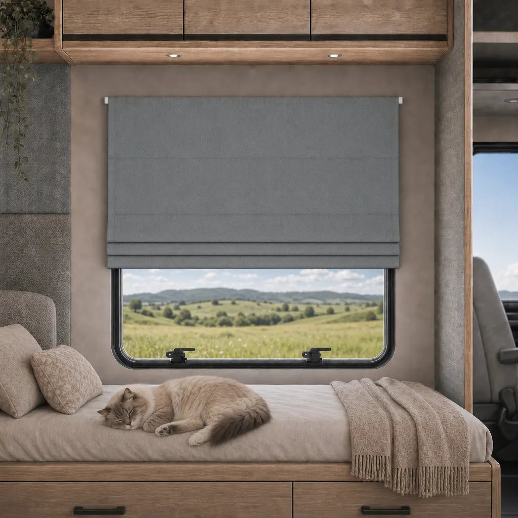 Custom RV Blackout Roman Shades – Made to Measure – product image 20