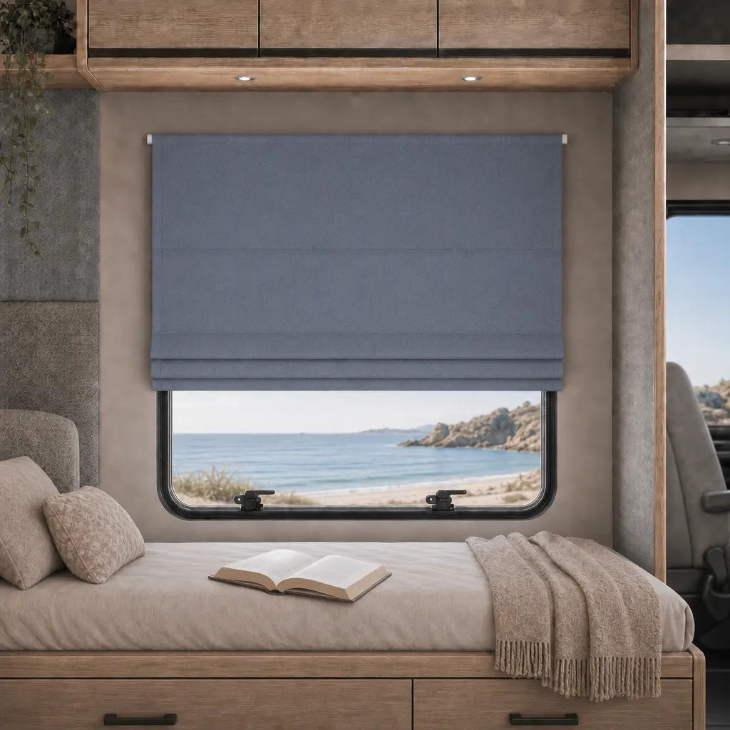 Custom RV Blackout Roman Shades – Made to Measure – product image 22