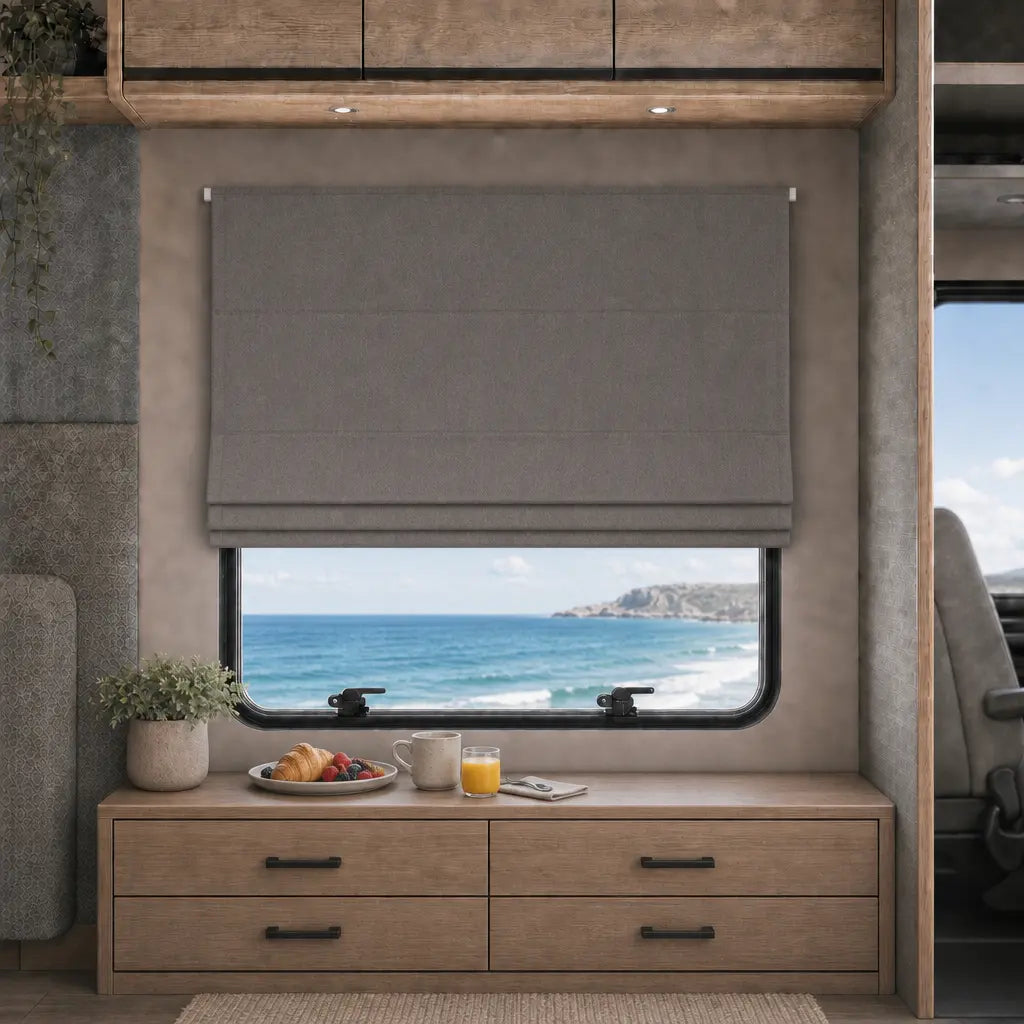 Custom RV Blackout Roman Shades – Made to Measure – product image 26