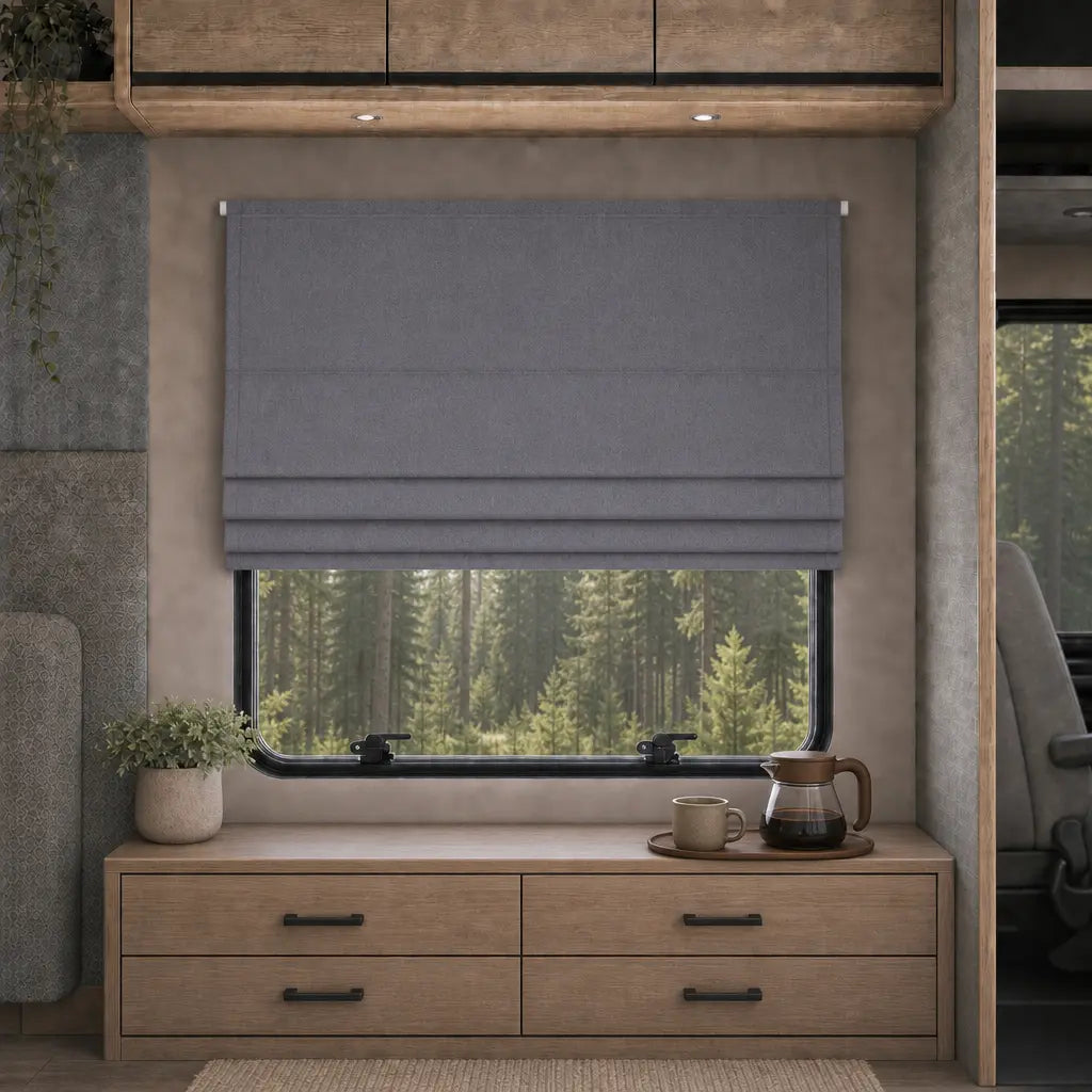 Custom RV Blackout Roman Shades – Made to Measure – product image 27