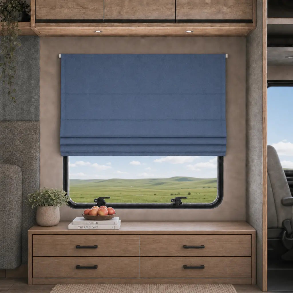Custom RV Blackout Roman Shades – Made to Measure – product image 29