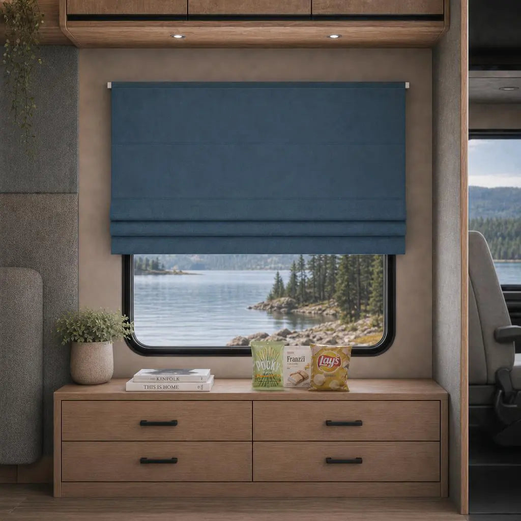 Custom RV Blackout Roman Shades – Made to Measure – product image 30