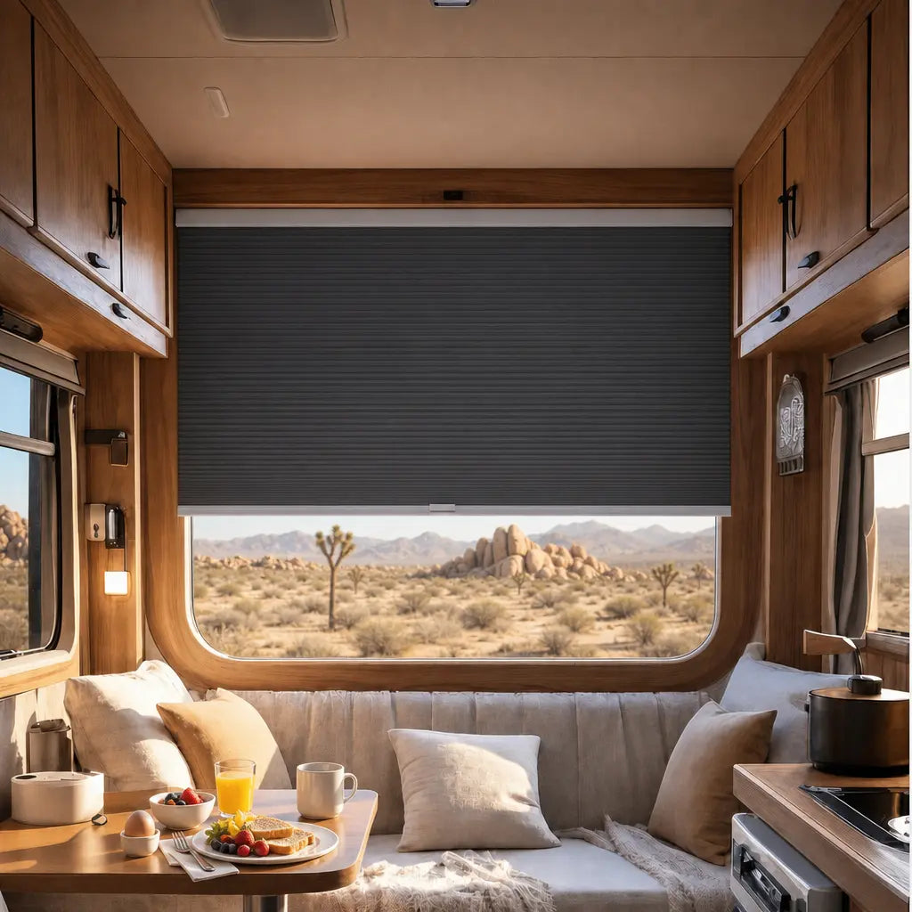 Custom RV Blackout Cellular Shades – Made to Measure – product image 9