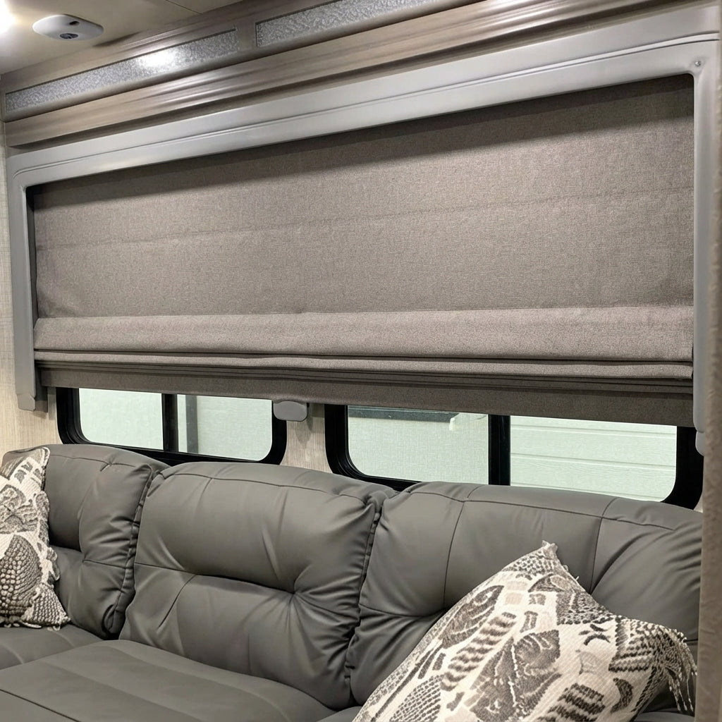 Custom RV Blackout Roman Shades – Made to Measure – product image 3