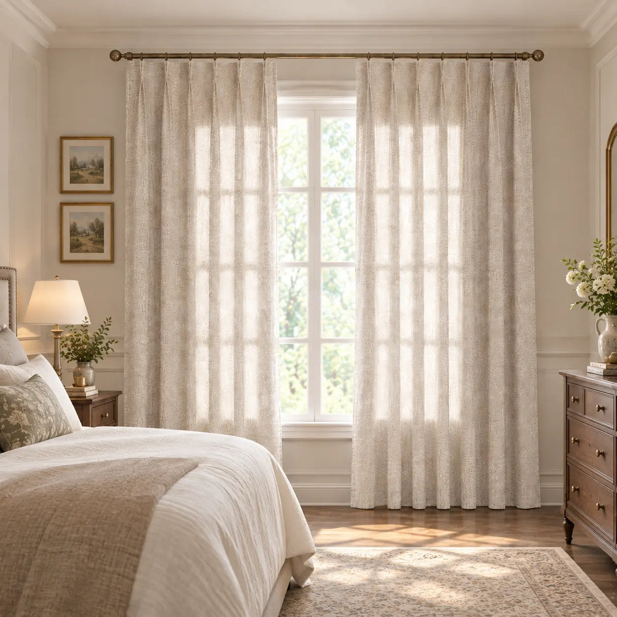 Custom Light Filtering Drapery – 50% Light Blocking Curtains - product image 7