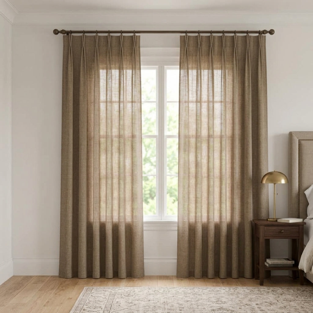 Modern Light Filtering Drapery – 50% Light Blocking, Made to Measure - product image 19