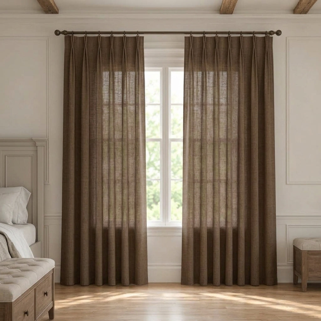 Modern Light Filtering Drapery – 50% Light Blocking, Made to Measure - product image 20