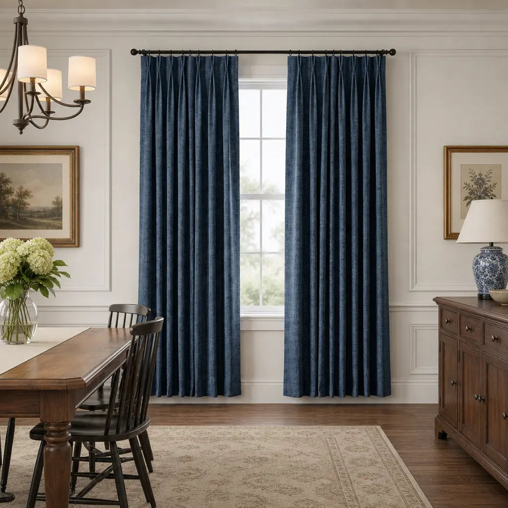 Custom Blackout Curtains – ZJM Linen Blend | Made to Measure – color ZJM-B23