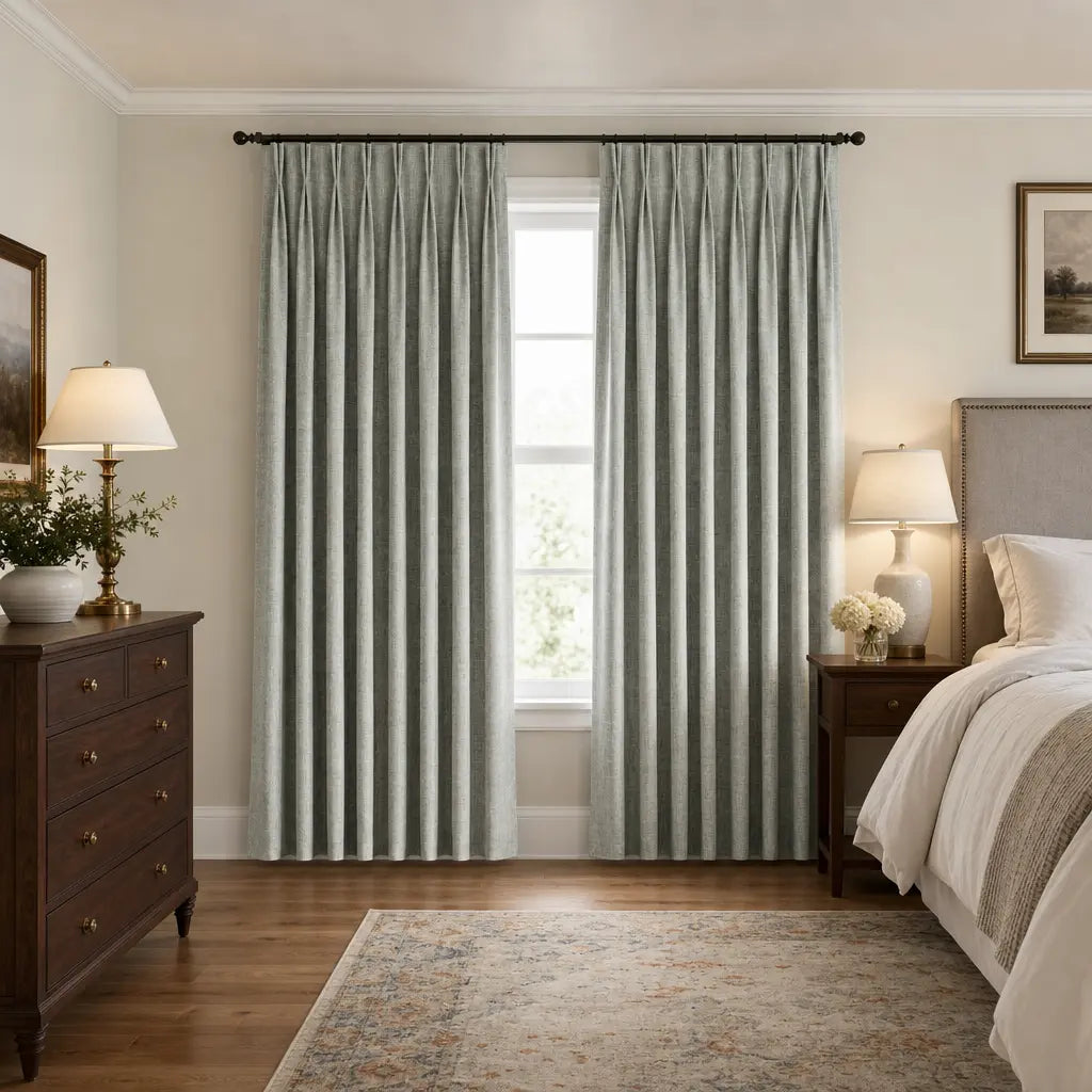 Custom Blackout Curtains – ZJM Linen Blend | Made to Measure – color ZJM-B25
