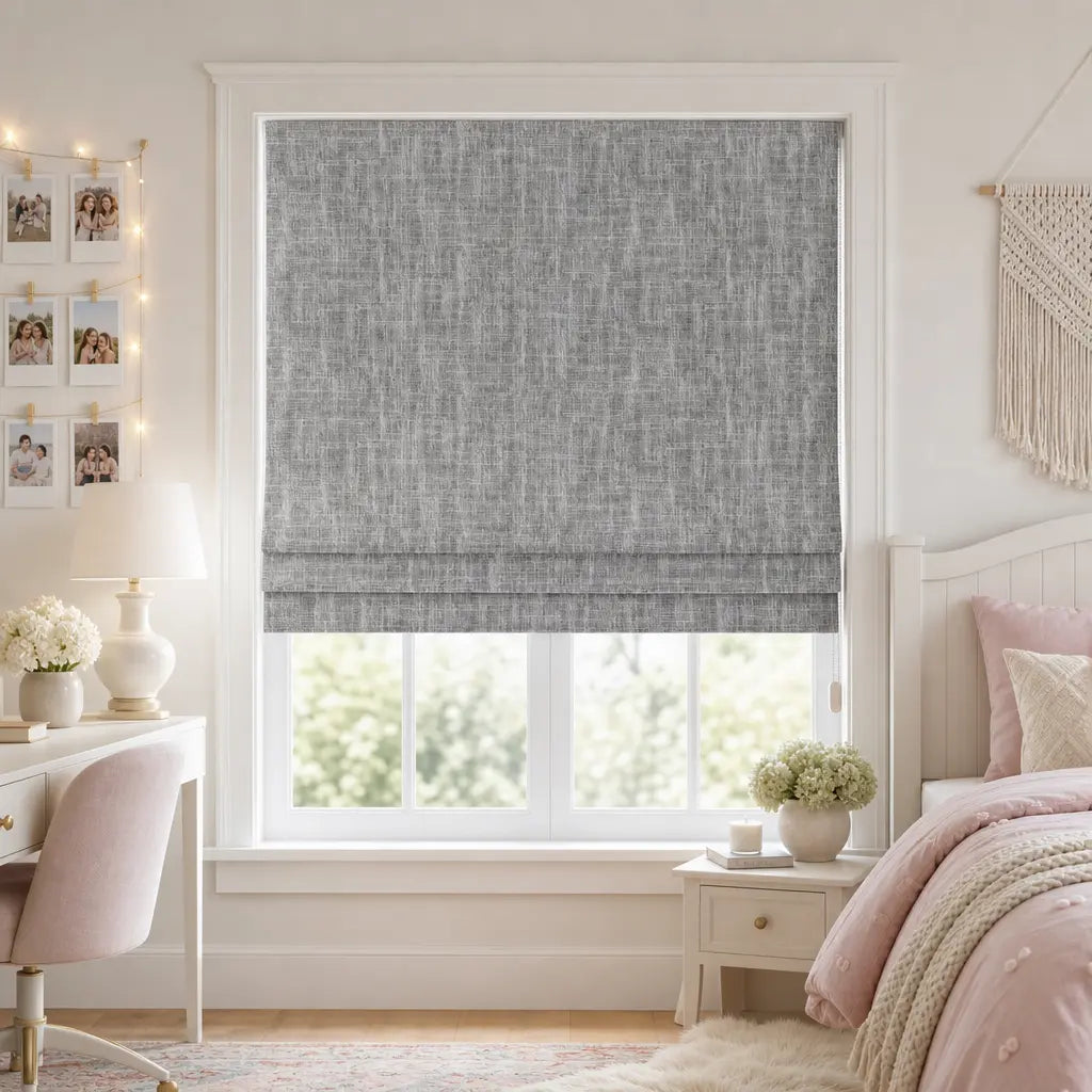 Custom Blackout Roman Shades – Made to Measure – color ZJM-C11
