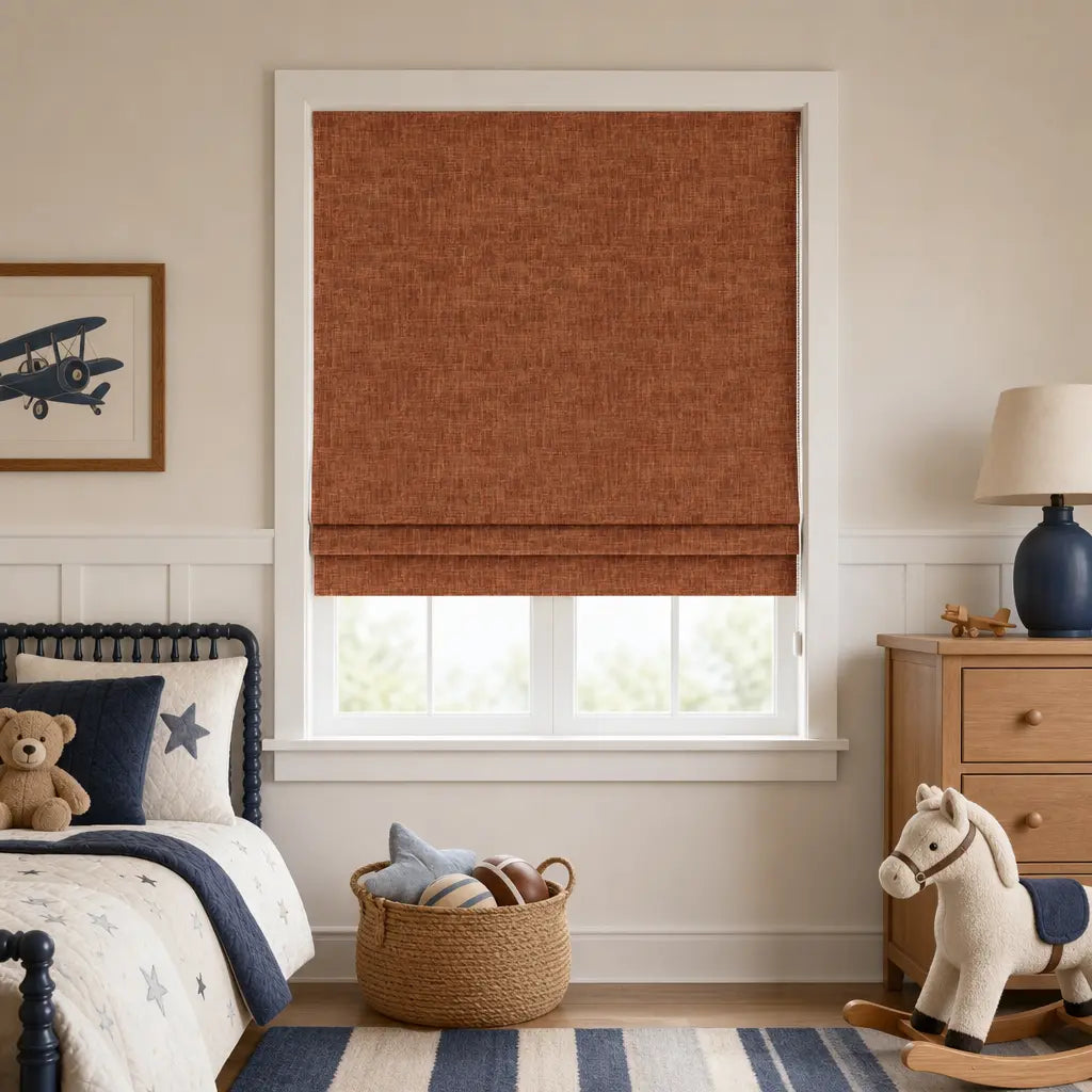 Custom Blackout Roman Shades – Made to Measure – color ZJM-C21