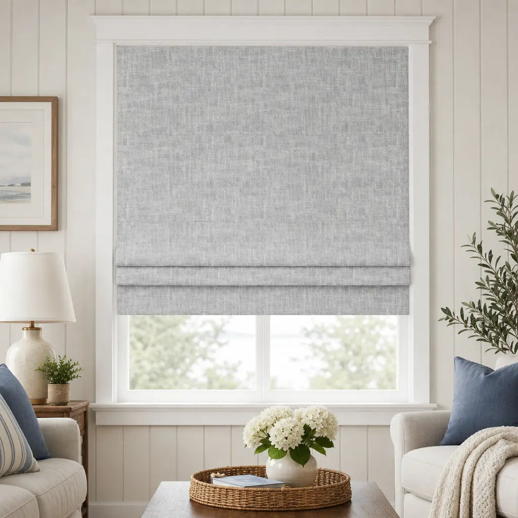 Custom Blackout Roman Shades – Made to Measure – color ZJM-C25