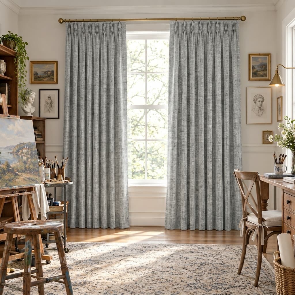 Custom Blackout Bedroom Drapery – 100% Light Blocking Curtains - product image 1
