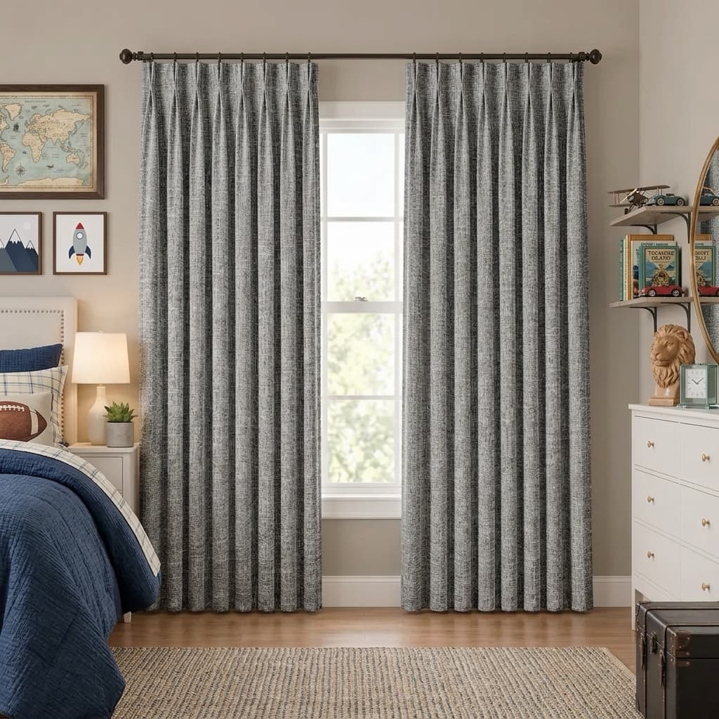 Custom Blackout Bedroom Drapery – 100% Light Blocking Curtains - product image 13