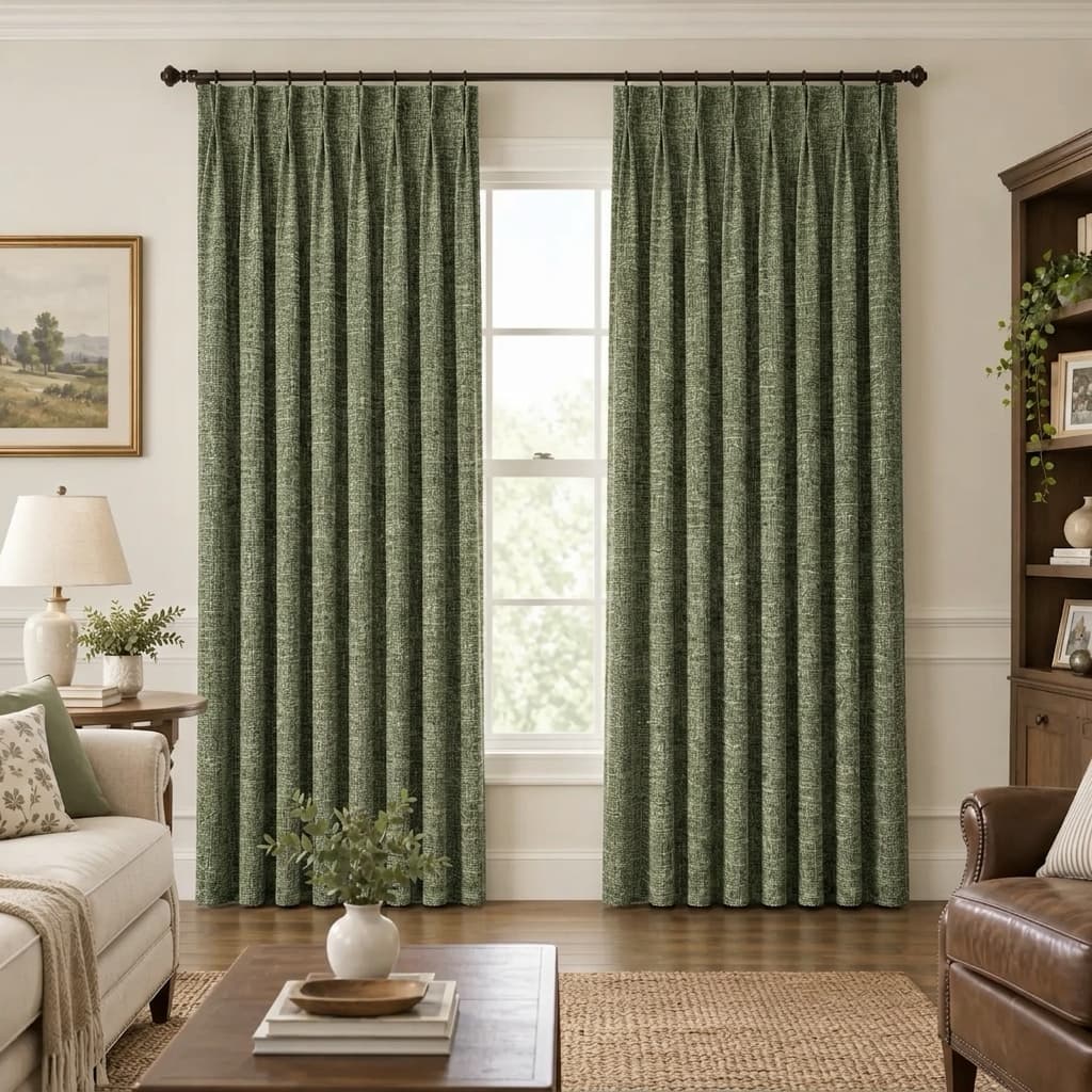 Custom Blackout Bedroom Drapery – 100% Light Blocking Curtains