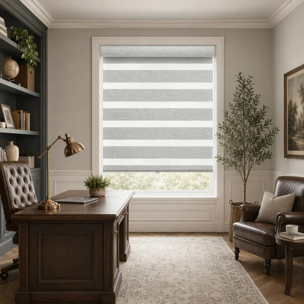 Custom Zebra Shades – Dual Layer Light Filtering – product image 7