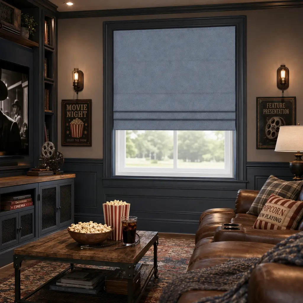 Custom Cordless Blackout Roman Shades for Nurseries – product image 7