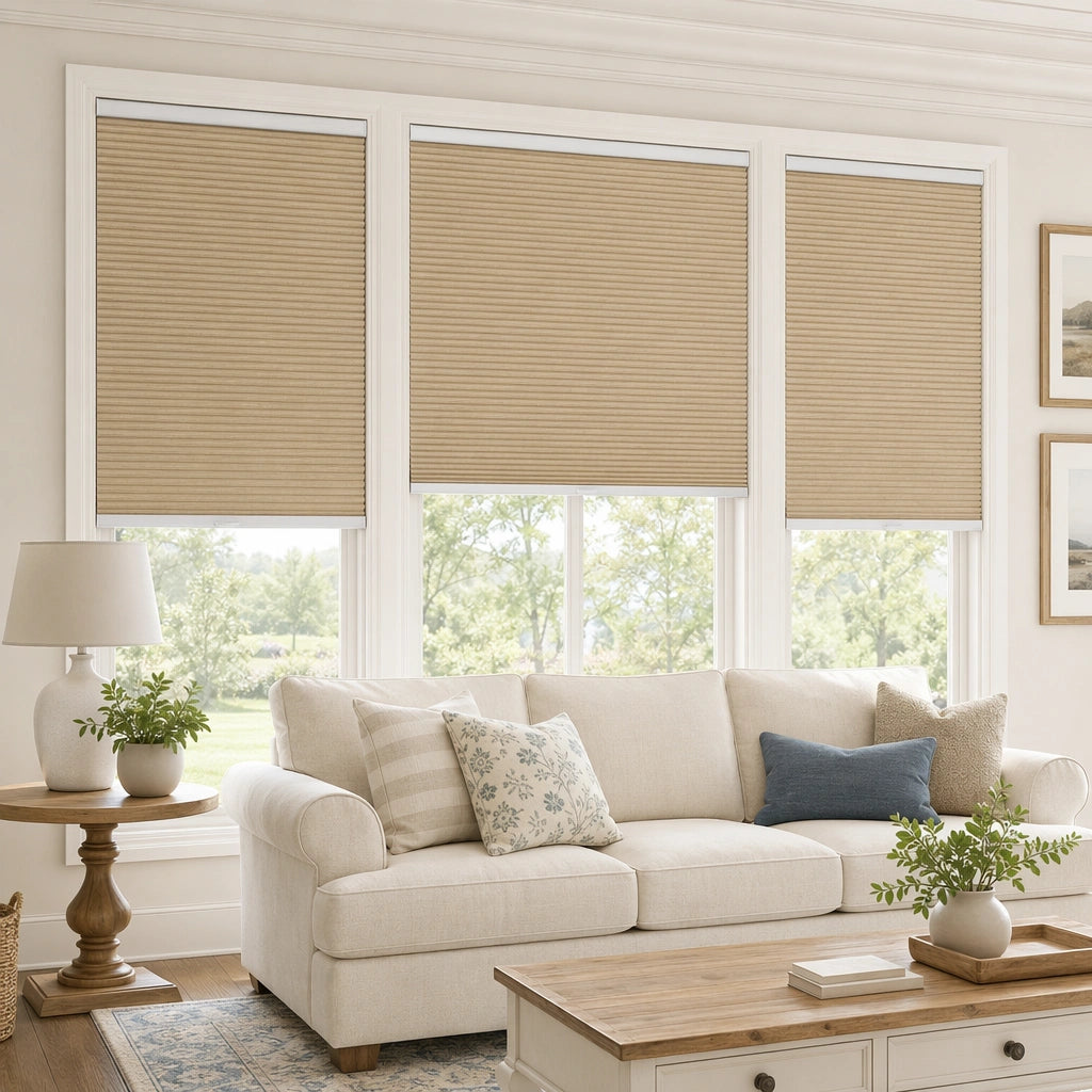 Custom Blackout Cellular Shades – Honeycomb Light Control – product image 4