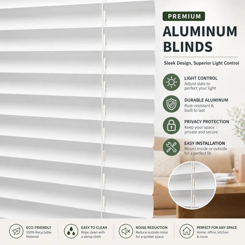 Custom Venetian Blinds – Adjustable Light Control – product image 9