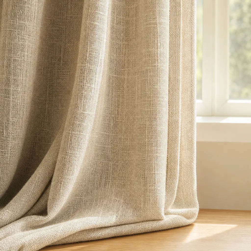 Custom Blackout Curtains – ZJM Linen Blend | Made to Measure – product image 7