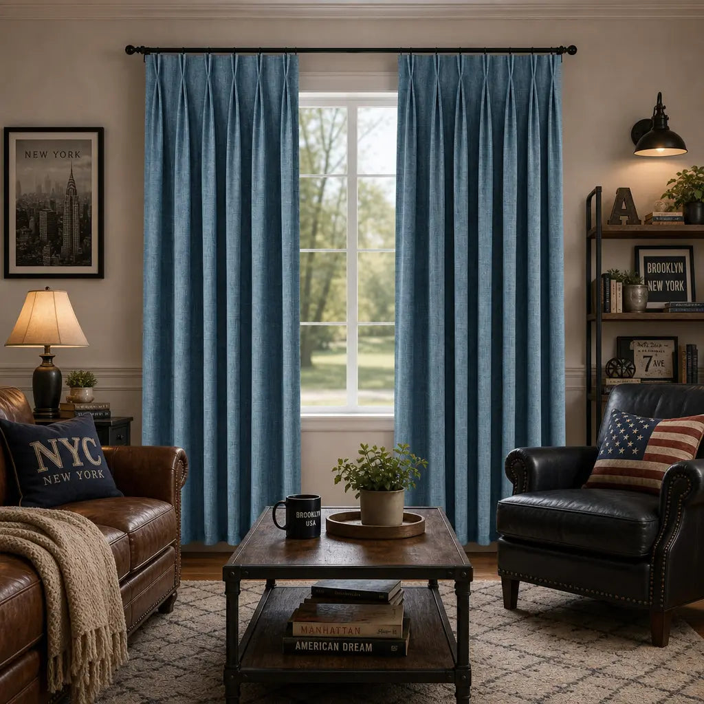 Custom Blackout Curtains for Bedrooms – Room Darkening – product image 3